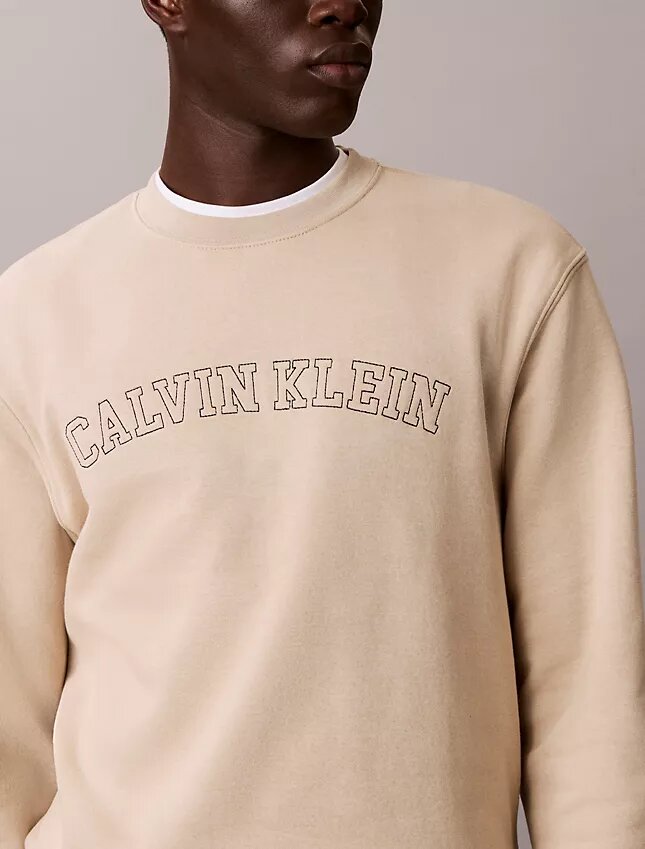 Sweat-shirt en molleton avec logo Varsity Sweat-shirt en molleton avec logo Varsity