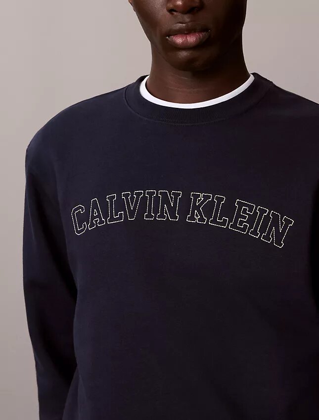 Sweat-shirt en molleton avec logo Varsity Sweat-shirt en molleton avec logo Varsity