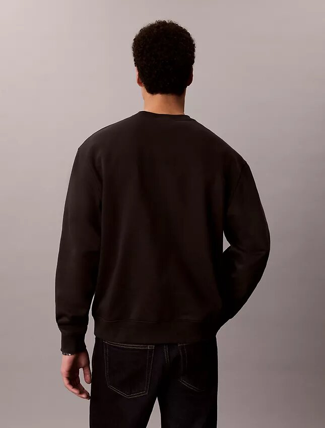 Sweat-shirt en molleton Monologo Sweat-shirt en molleton Monologo
