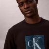Sweat-shirt en molleton superposé avec motif Monogram Sweat-shirt en molleton superposé avec motif Monogram