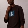 Sweat-shirt en molleton superposé avec motif Monogram Sweat-shirt en molleton superposé avec motif Monogram