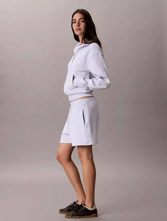 Sweat-shirt à fermeture éclair intégrale avec bandeau logo Sweat-shirt à fermeture éclair intégrale avec bandeau logo