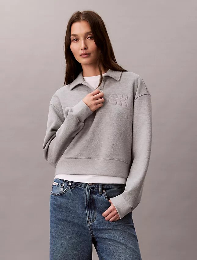 Sweat-shirt polo Ck décontracté Sweat-shirt polo Ck décontracté
