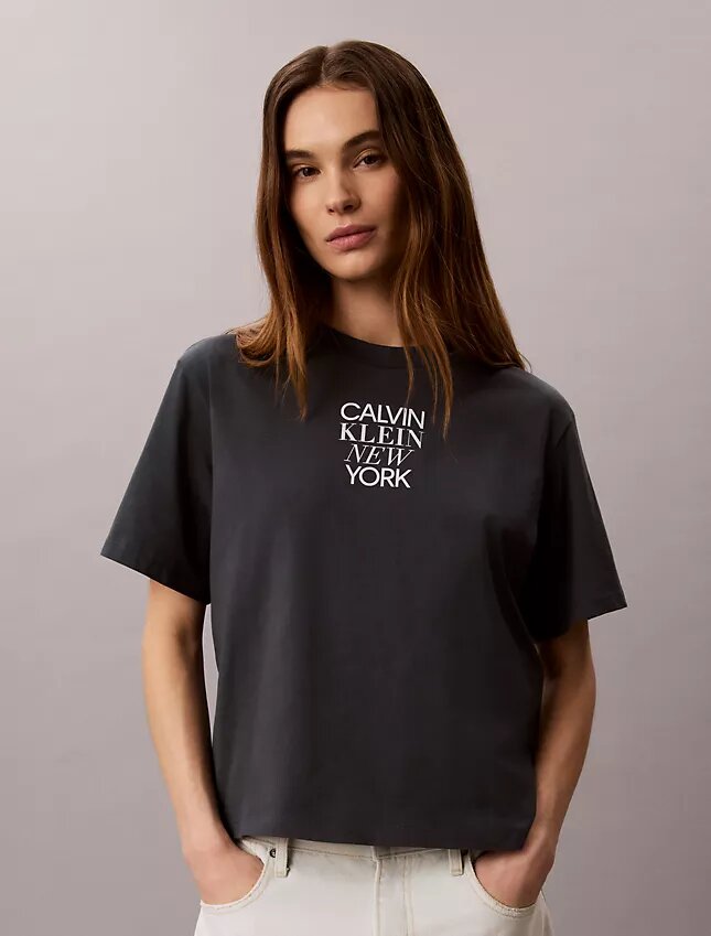 T-shirt ample avec imprimé photo CK One T-shirt ample avec imprimé photo CK One