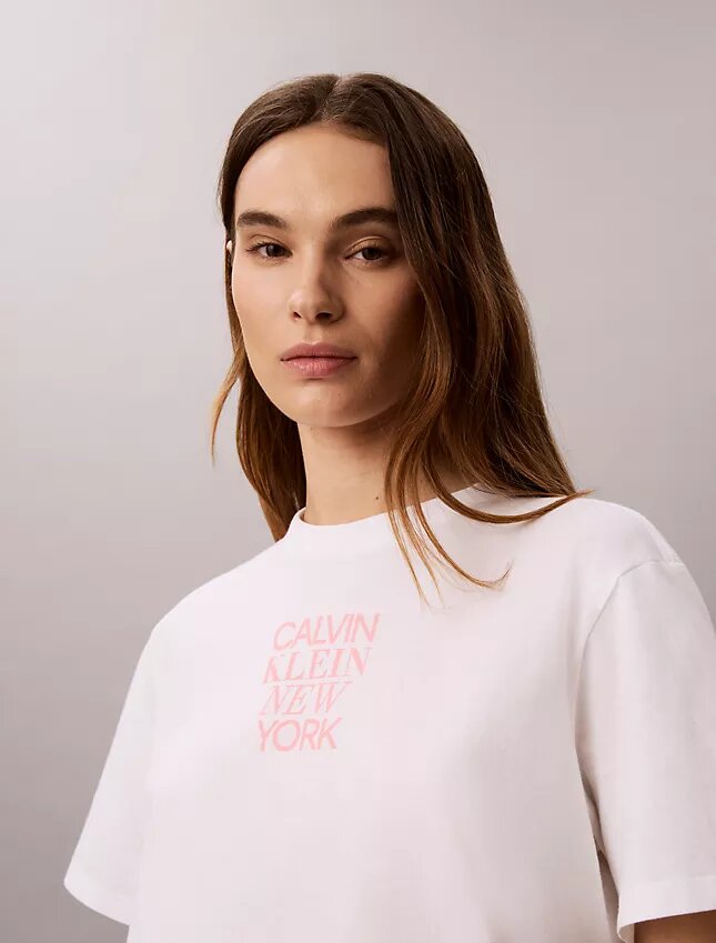 T-shirt ample avec imprimé photo CK One T-shirt ample avec imprimé photo CK One
