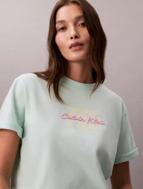 T-shirt ample avec logo 1968