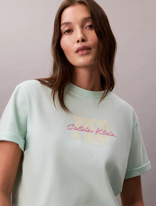 T-shirt ample avec logo 1968 T-shirt ample avec logo 1968