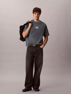 T-shirt ample avec logo 1989 brodé