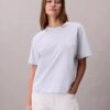 T-shirt ample avec logo brodé