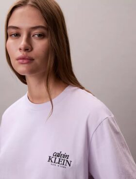 T-shirt ample avec logo brodé T-shirt ample avec logo brodé