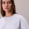 T-shirt ample avec logo brodé