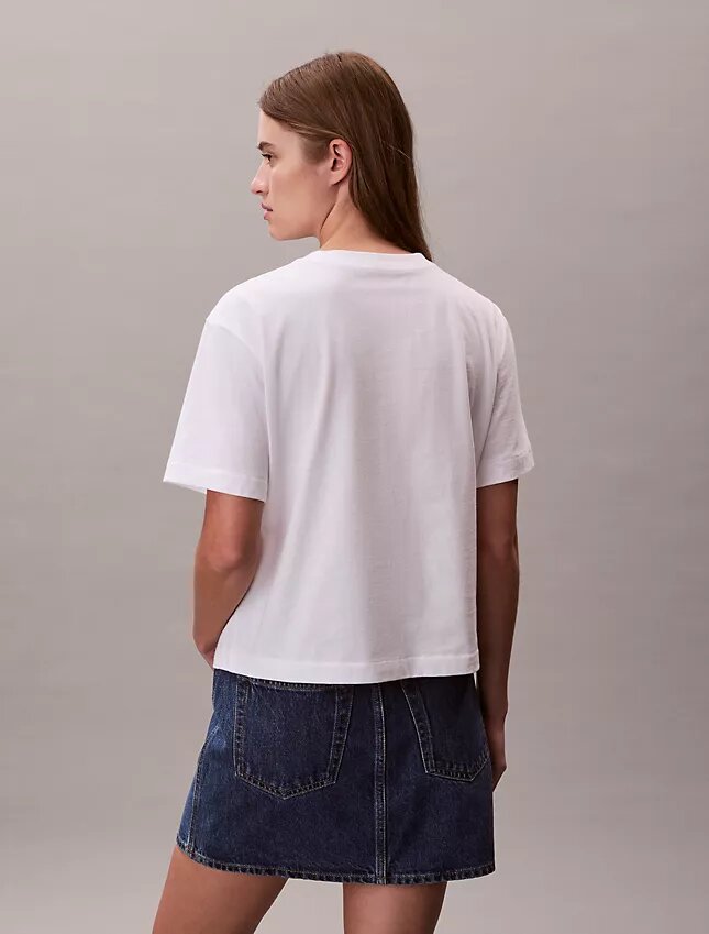 T-shirt ample avec logo brodé T-shirt ample avec logo brodé