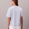 T-shirt ample avec logo brodé