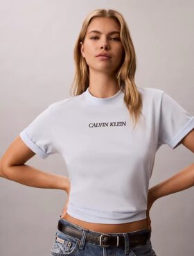 T-shirt ample avec logo Calvin Klein