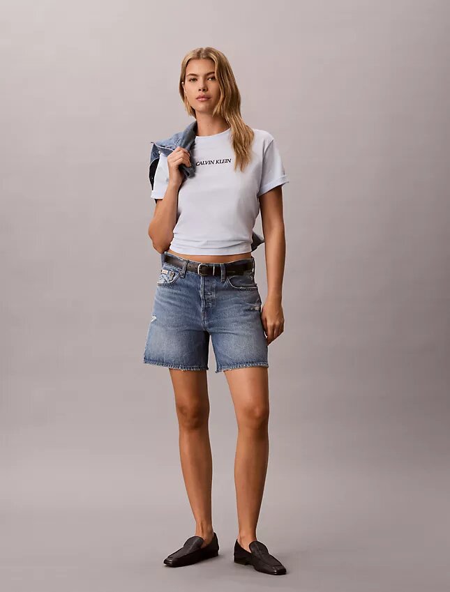 T-shirt ample avec logo Calvin Klein T-shirt ample avec logo Calvin Klein