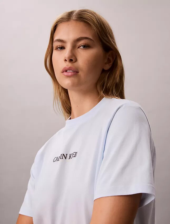 T-shirt ample avec logo Calvin Klein T-shirt ample avec logo Calvin Klein