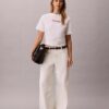 T-shirt ample avec logo Calvin Klein T-shirt ample avec logo Calvin Klein