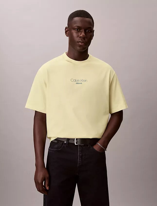 T-shirt ample avec logo Ckj T-shirt ample avec logo Ckj
