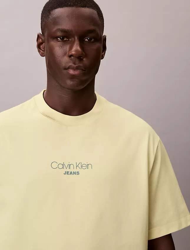 T-shirt ample avec logo Ckj T-shirt ample avec logo Ckj