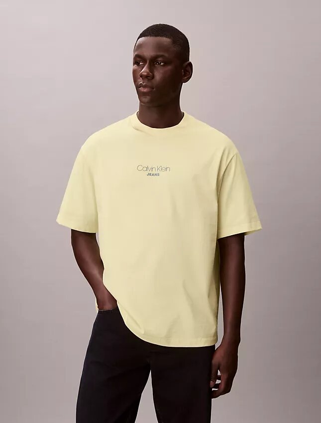 T-shirt ample avec logo Ckj T-shirt ample avec logo Ckj