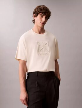 T-shirt ample avec logo emblématique