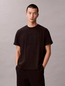 T-shirt ample avec logo emblématique