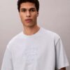 T-shirt ample avec logo emblématique T-shirt ample avec logo emblématique