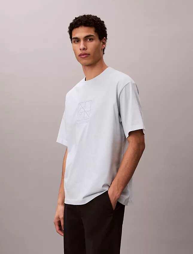 T-shirt ample avec logo emblématique T-shirt ample avec logo emblématique