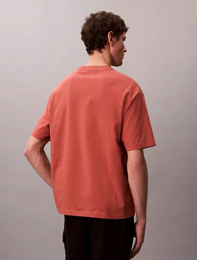 T-shirt ample avec logo emblématique T-shirt ample avec logo emblématique