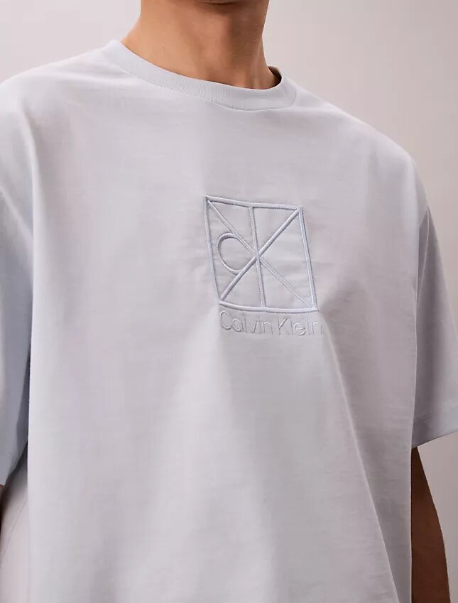 T-shirt ample avec logo emblématique T-shirt ample avec logo emblématique