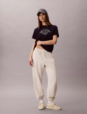 T-shirt ample avec logo en arc