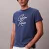 T-shirt ample avec logo en lettres cursives T-shirt ample avec logo en lettres cursives