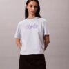 T-shirt ample avec logo en relief T-shirt ample avec logo en relief
