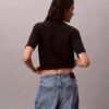 T-shirt ample avec logo en relief T-shirt ample avec logo en relief