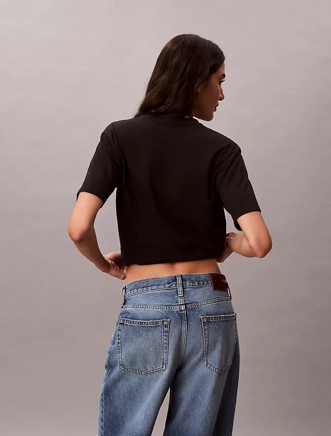 T-shirt ample avec logo en relief T-shirt ample avec logo en relief