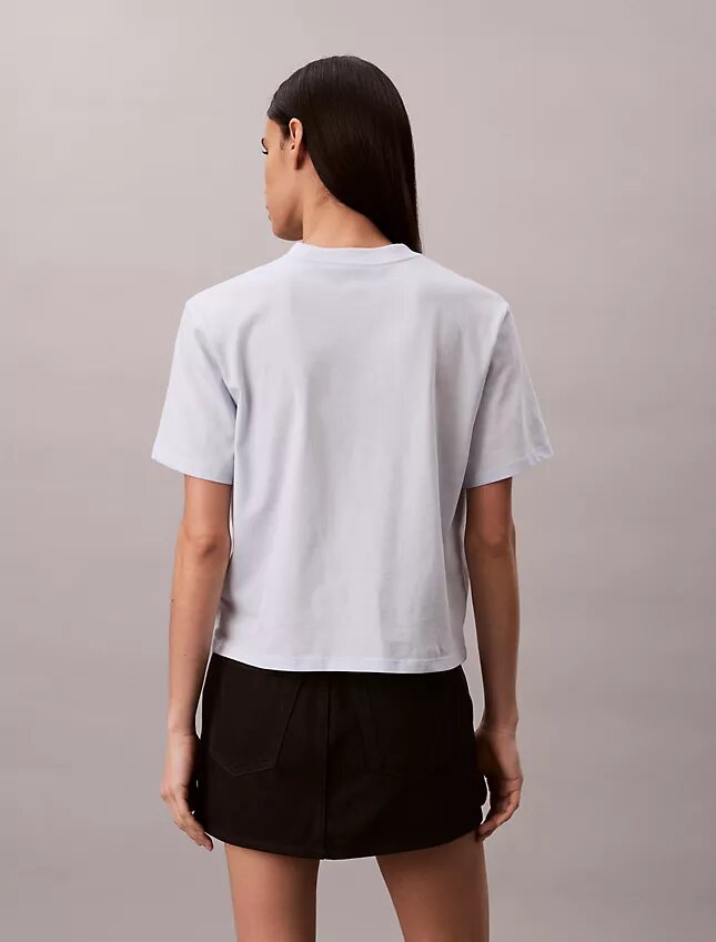 T-shirt ample avec logo en relief T-shirt ample avec logo en relief