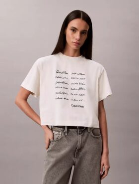 T-shirt ample avec logo graphique