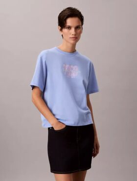 T-shirt ample avec logo graphique 1968