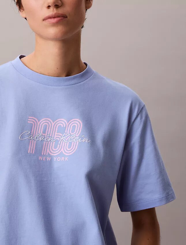 T-shirt ample avec logo graphique 1968 T-shirt ample avec logo graphique 1968