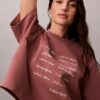 T-shirt ample avec logo graphique T-shirt ample avec logo graphique