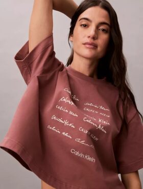 T-shirt ample avec logo graphique