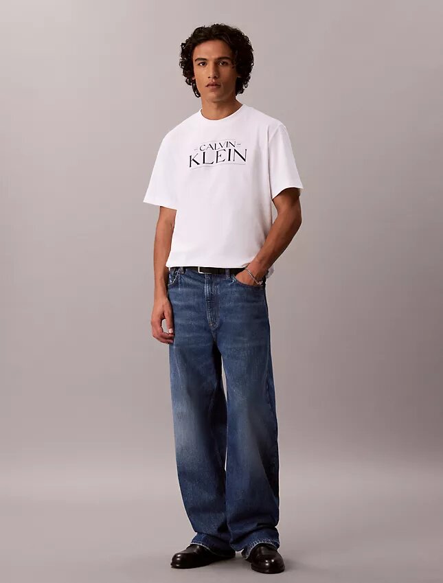 T-shirt ample avec logo graphique T-shirt ample avec logo graphique