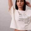 T-shirt ample avec logo graphique T-shirt ample avec logo graphique