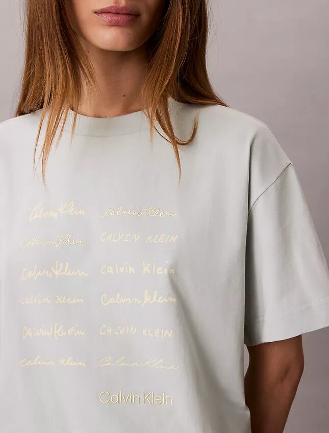 T-shirt ample avec logo graphique T-shirt ample avec logo graphique