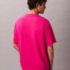 T-shirt ample avec logo graphique en blocs T-shirt ample avec logo graphique en blocs