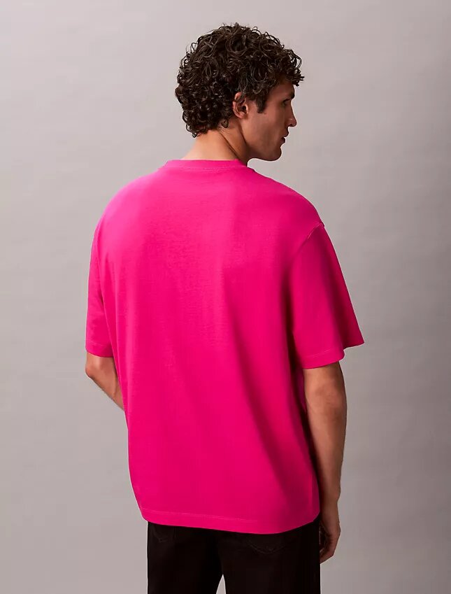 T-shirt ample avec logo graphique en blocs T-shirt ample avec logo graphique en blocs