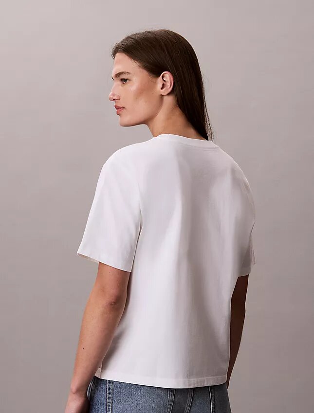 T-shirt ample avec logo graphique en lettres délavées T-shirt ample avec logo graphique en lettres délavées