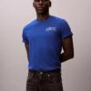 T-shirt ample avec logo Monogram métallisé T-shirt ample avec logo Monogram métallisé