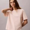 T-shirt ample avec logo standard T-shirt ample avec logo standard