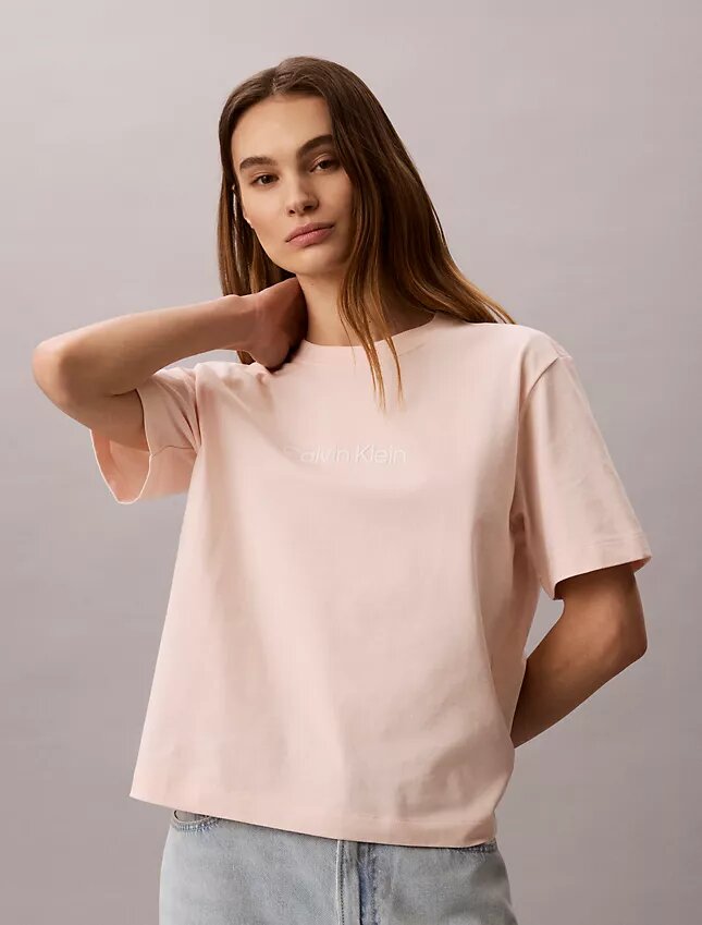 T-shirt ample avec logo standard T-shirt ample avec logo standard
